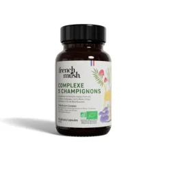 Best FRENCH MUSH Gélules complexe 5 champignons bio - les 56 gélules