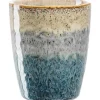 Discount LEONARDO Gobelet Matera beige/gris/bleu Matera - Ø 8 x H.10 cm
