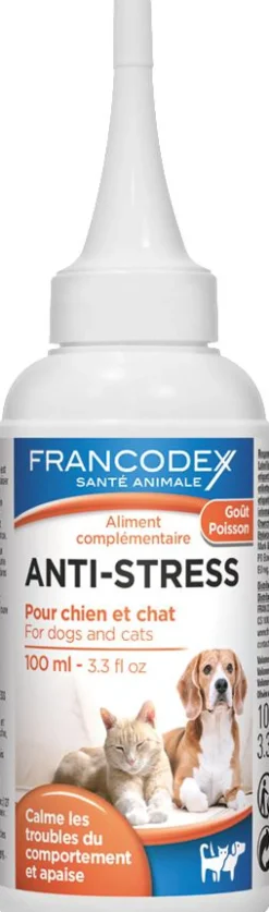 Discount FRANCODEX Gouttes pour chien calmantes et apaisantes - 100 ml
