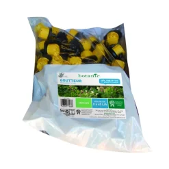 Clearance BOTANIC® Goutteur réglable jaune x 100