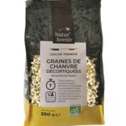 Online NATUR'AVENIR Graines de chanvre décortiquées bio Natur Avenir - 250 g