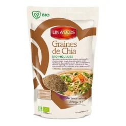 Hot LINWOODS Graines de chia moulues 200g