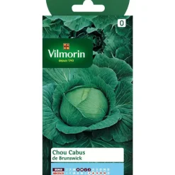Sale VILMORIN Graines de chou cabus de brunswick - graines à semer