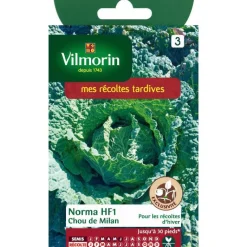 Outlet VILMORIN Graines de choux de Milan norma HF1 - graines à semer
