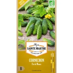 FERME DE SAINTE MARTHE Graines de Cornichon fin de Meaux bio - graines à semer