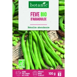 Best BOTANIC® Graines de fève d'Aguadulce bio - graines à semer