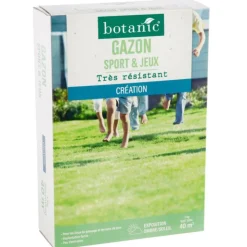 Sale BOTANIC® Graines de gazon à semer sports et jeux pour création - 1 kg