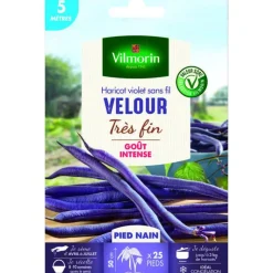 New VILMORIN Graines de haricot nain Velour - graines à semer