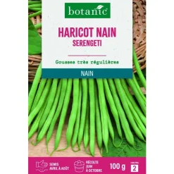 Sale BOTANIC® Graines d'haricot nain serengeti - graines nain semer
