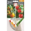 New ERNEST TURC Graines présemées de duo de Tomates cocktail rouge/jaune bio - 2 ronds de 10 cm