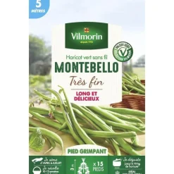VILMORIN Grains de haricot nain Montebello - graines à semer