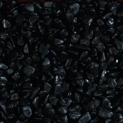 Sale BOTANIC® Graviers de marbre noir ébène de calibre 15 à 25 mm en sac de 20 kg