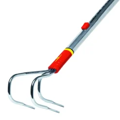 WOLF Griffe 3 dents coloris métal 9 cm