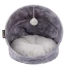 Sale SCRUFFS Grotte pour chat gris Kensington – Taille 44 x 44 x 48 cm