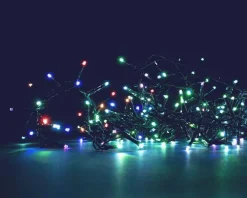 Sale BLACHÈRE ILLUMINATION Guirlande lumineuse à 200 LED RGB sur câble vert Flicker Light® Compact - 5 m