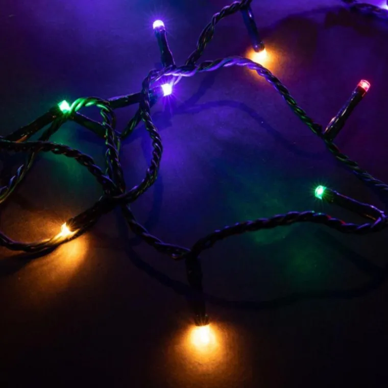 Best BLACHÈRE ILLUMINATION Guirlande lumineuse LED à lumière animée multicolore sur secteur - 25 m