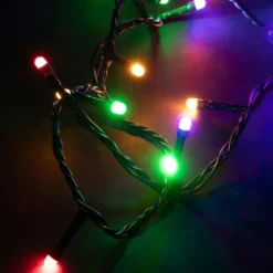 Online Guirlande lumineuse LED à lumière animée multicolore sur secteur - 20 m