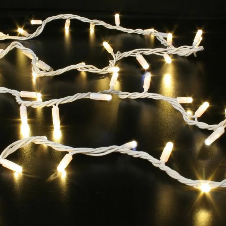 Hot FESTILIGHT Guirlande lumineuse LED à lumière animée blanc chaud sur secteur - 18 m