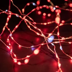 BLACHÈRE ILLUMINATION Guirlande lumineuse micro LED à lumière fixe rouge - 9 m