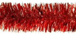 Best Guirlande scintillante en plastique coloris rouge Ø 100 mm - 2 m