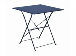 Guéridon carré en acier PROLOISIRS Cuba - 70x70 cm