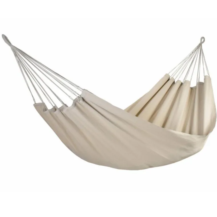 Online JOBEK Hamac coloris taupe en polypropylène Hamac Kocon - 300 x 140 cm