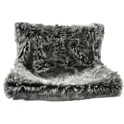 Hot BOBBY Hamac de radiateur pour chat coloris noir Poilu Bicolor - 47 x 30 x 25 cm