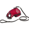 Hot FERPLAST Harnais pour lapin ou chat en filet nylon coloris rouge Jogging – XL