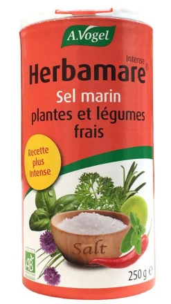 Sale A.VOGEL Herbamare Intense sel marin plantes et légumes Vogel 250 g