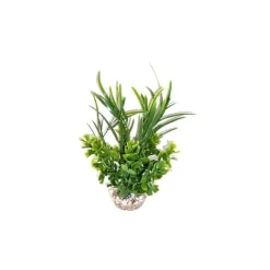 Best LABEO Herbe papillon verte en plastique 15 cm