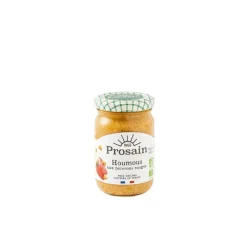 Best PROSAIN Houmous bio aux poivrons en bocal de 195 g