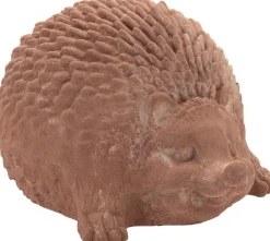 ANTICOMESTIERE Hérisson en terre cuite claire Riccio - 16 x 20 x 15 cm