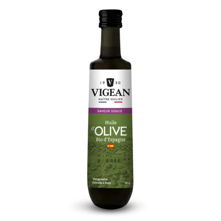 Best VIGEAN Huile d'olive d'Espagne douce 50 cl