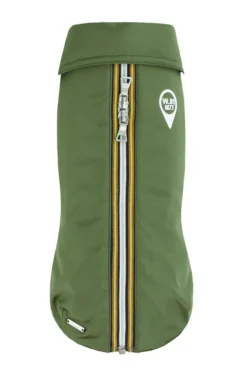Outlet WOUAPY Imper pour chien coloris kaki GPS - Taille 28