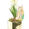 Hot BOTANIC® Jacinthe en cache-pot doré - Ø 8 cm