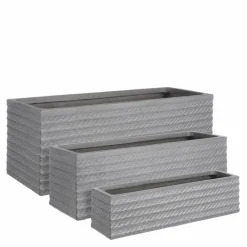 Sale EDELMAN Jardinière Corda rectangulaire Hollande - 58 x 15 x 15 cm