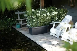 Discount ELHO Jardinière Green basics jardin XXL L100 cm x p48 cm x h42 cm noir