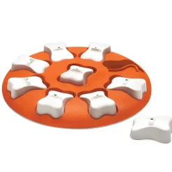 Online NINA OTTOSSON Jeu d'intelligence pour chien coloris orange Smart niveau 1 - 28 x 4 cm