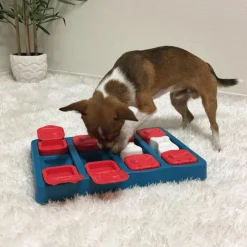 Best NINA OTTOSSON Jeu d'intelligence pour chien coloris multicolore Treat Brick niveau 2