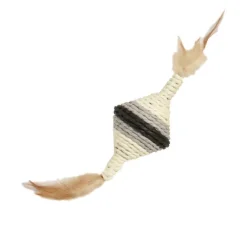 Clearance BOBBY Jouet à griffer pour chat coloris noir Youpi - 12 x 8 cm