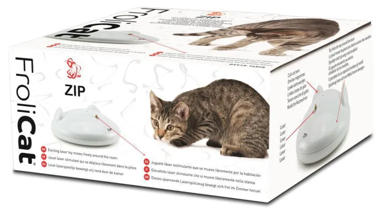 Best FROLICAT Jouet électronique pour chat coloris blanc Zip Laser PetSafe