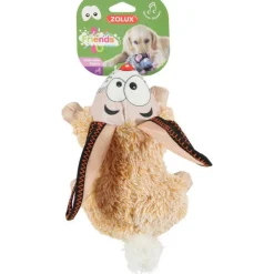 ZOLUX Jouet peluche sonore lapin beige 25,5x16x11 cm