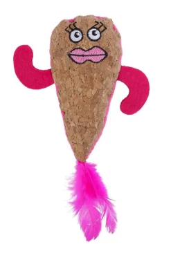 New WOUAPY Jouet pour chat coloris multicolore Stranger Darling - 11 x 10 x 3 cm