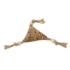 Clearance WOUAPY Jouet pour chat triangle en liège avec corde 8x8 cm
