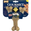 Sale NYLABONE Jouet pour chien au bacon Gourmet wishbone - Taille L