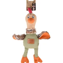 New FLAMINGO Jouet pour chien vert Natura Delight Poulet - 42 cm