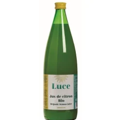 Discount LUCE Jus de citron bio bouteille - 1 L