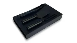 Outlet FORGE ADOUR Kit de 3 ustensiles pour plancha coloris noir en titane - 38,5 x 23 cm