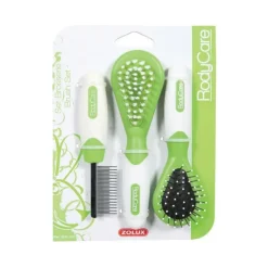 ZOLUX Kit de brossage pour les rongeurs coloris vert RodyCare