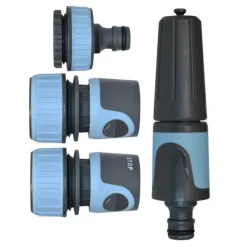 Clearance BOTANIC® Kit de connexion Ø 19 mm pour tuyaux Ø 19 mm avec lance d'arrosage